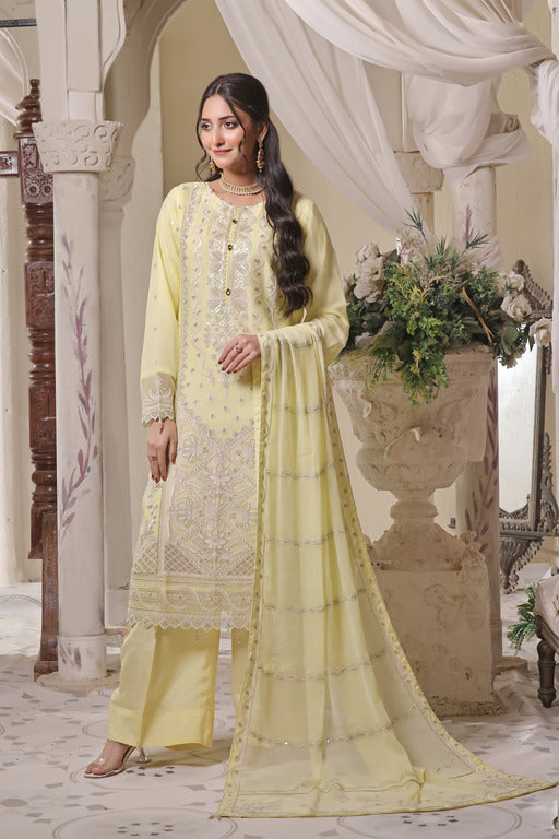 SEMI STITCHED EMBROIDERED LUXURY CHIFFON COLLECTION