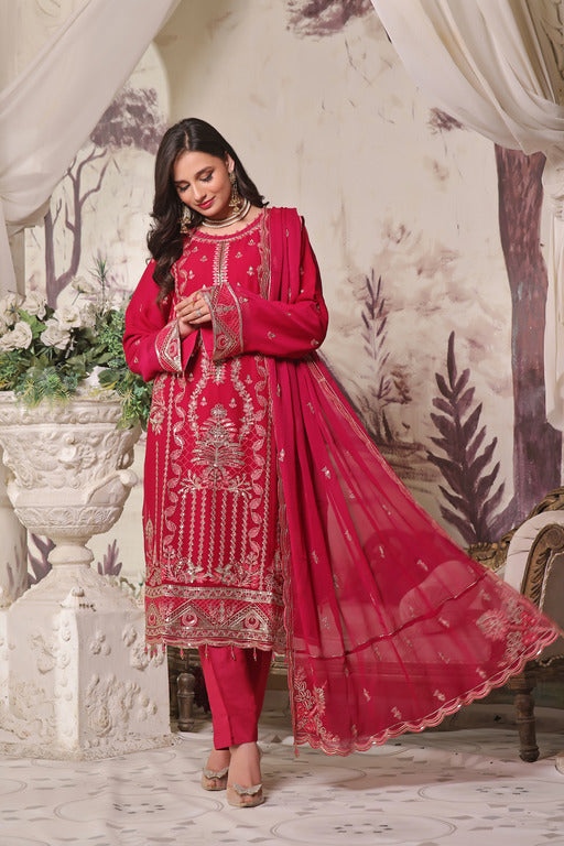 SEMI STITCHED EMBROIDERED LUXURY CHIFFON COLLECTION