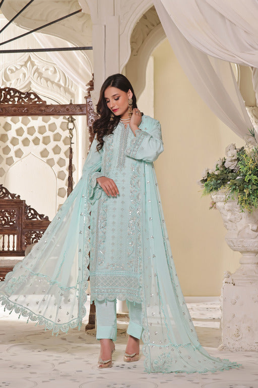 SEMI STITCHED EMBROIDERED LUXURY CHIFFON COLLECTION